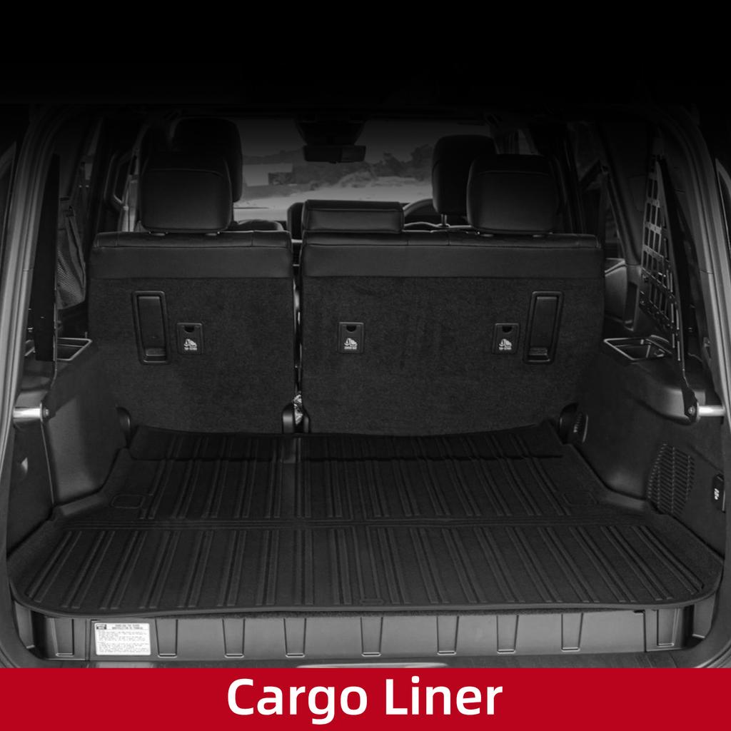 Right Drive for Toyota Land Cruiser Prado LC250 5seat 2025 All-weather Floor Mats Trunk Pad Car Interior Accessories Black