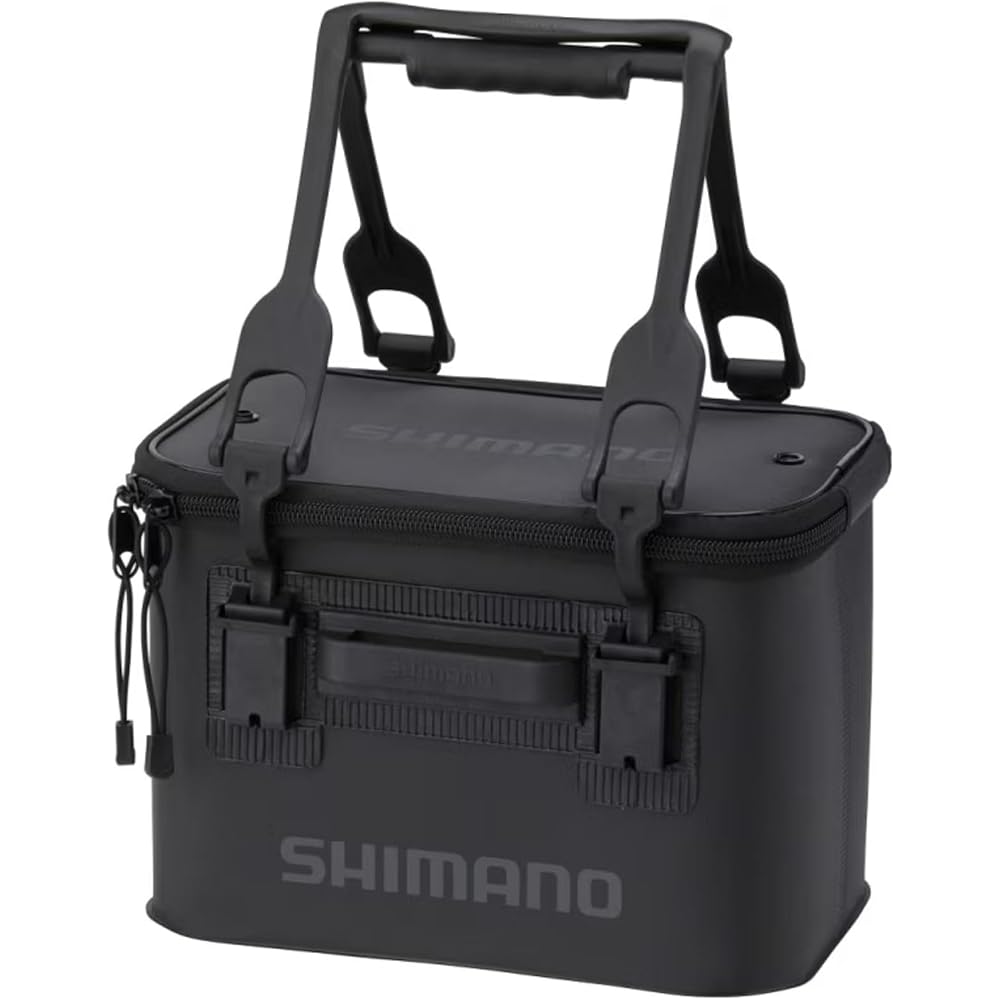 Shimano Bakkun EV BK-016Q Real Black 33cm Fishing Bait Bucket