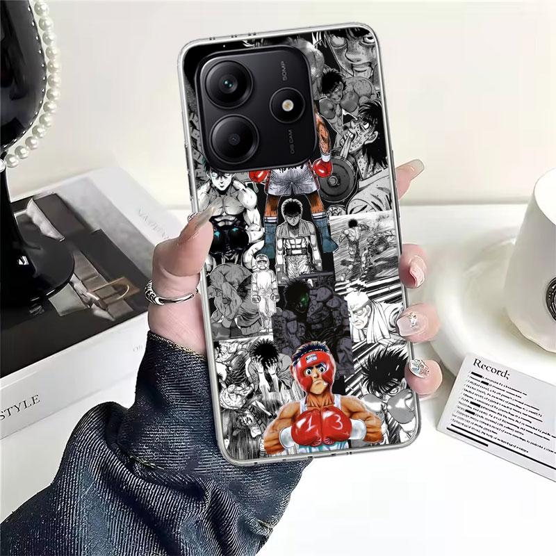 Hajime No Ippo Comics Soft Phone Case For Xiaomi Redmi Note 15 14 14S 13 12 Pro Plus 12S 11 11S 11E 10 10S 11T 5G Fundas Coque R