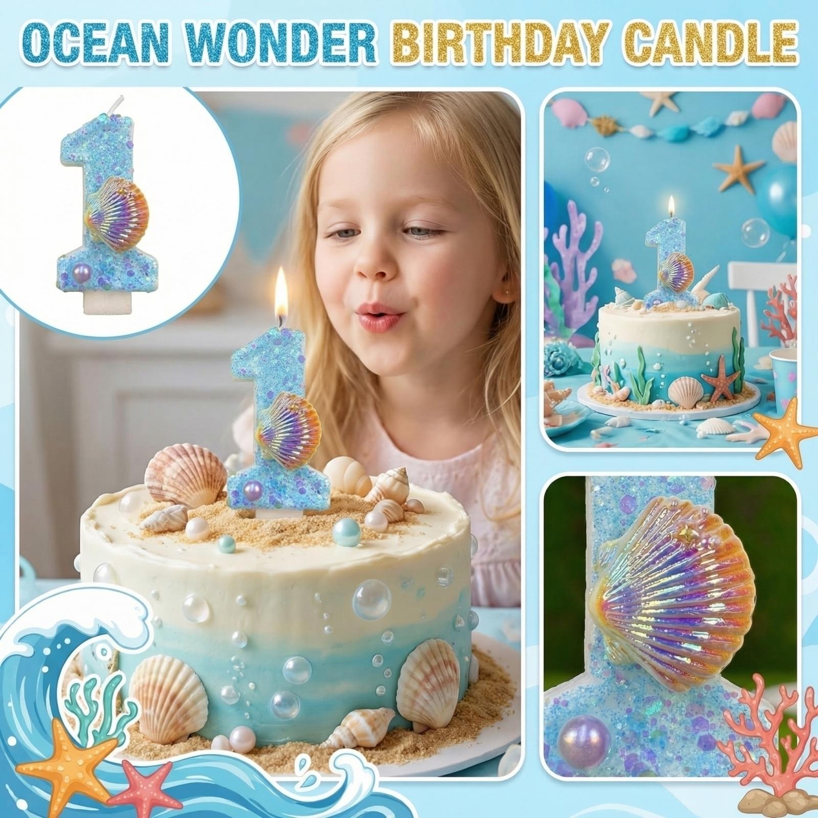 

Fashion Cartoon Creative Birthday Candles Party Digital Candles one size