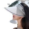 Empty Top Shell Sun Protection Hat Women'S Summer Uv Protection Big Brim Sun Hat Outdoor Sun Hat
