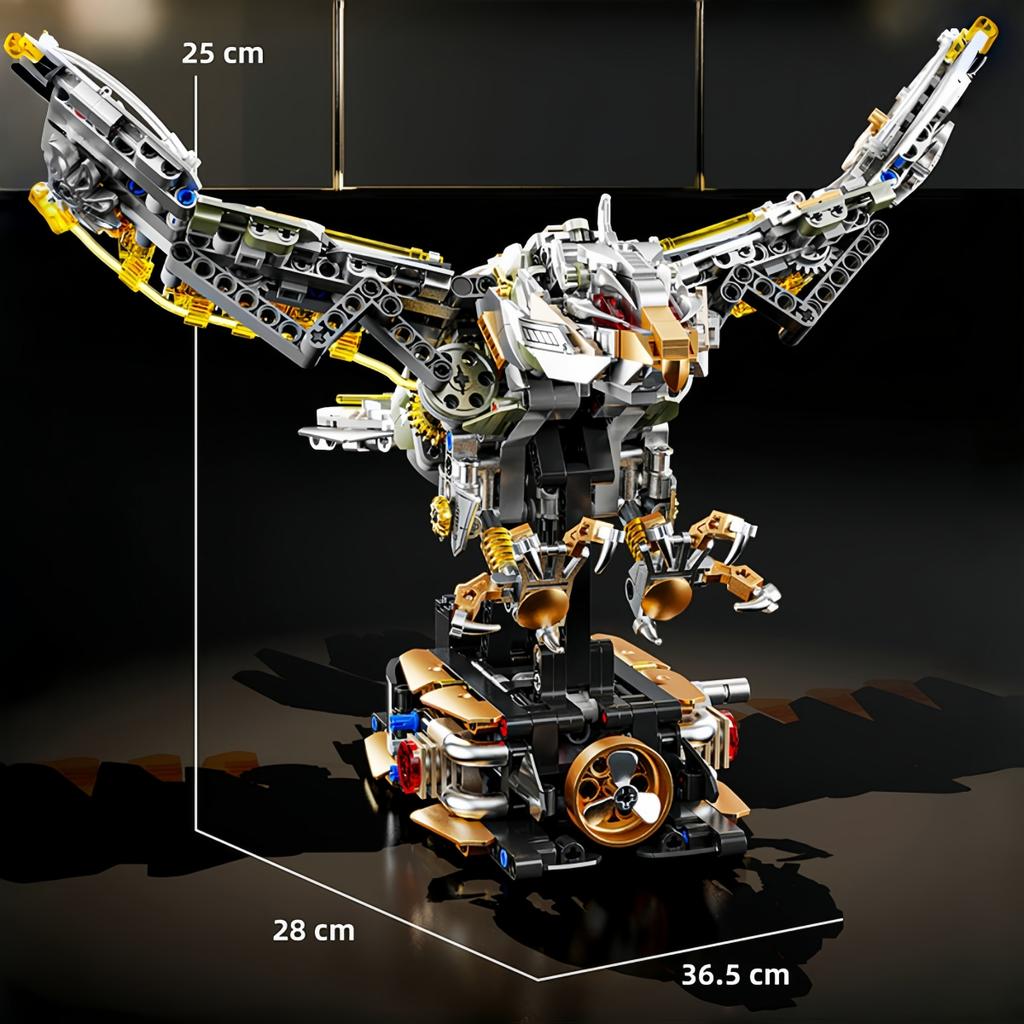 866 Teile MOC Kreatives Libellen Mechanisches Modell Bausteine Set DIY Konstruktionsspielzeug STEM Lernen für Kinder Erwachsene Set