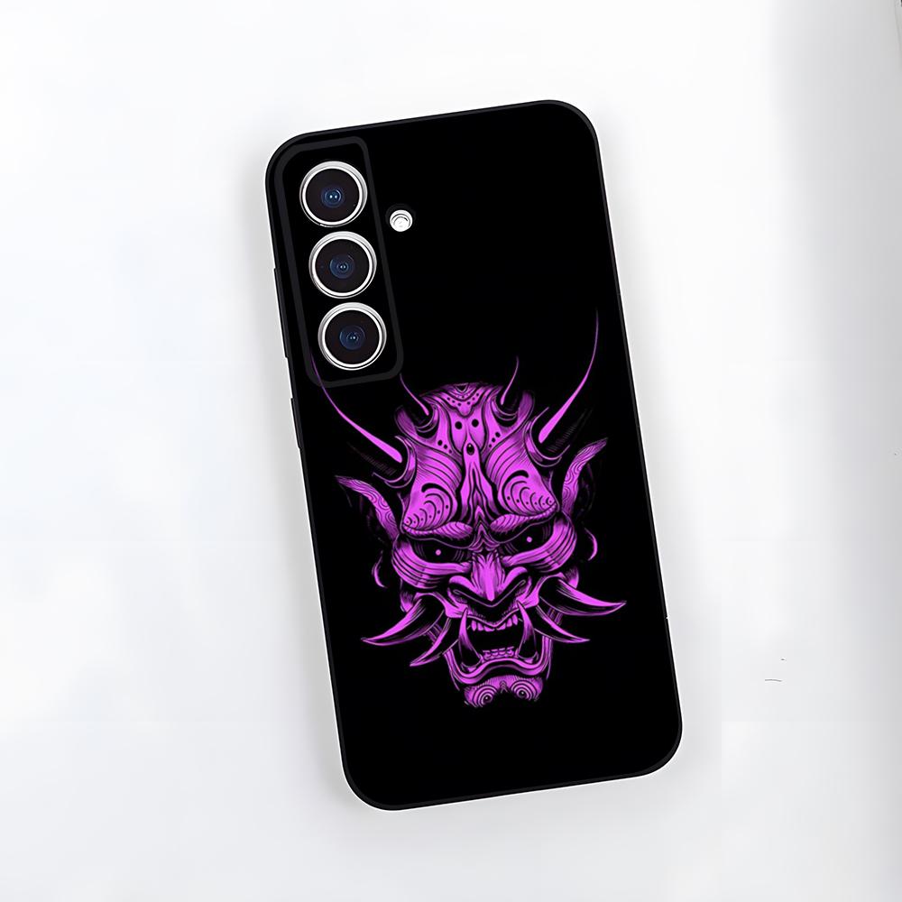 

Samurai Mask Phone Case For Samsung A25 A13 A33 5G A54 A36 A35 A56 A52 A14 Shockproof Soft Cover Samsung A31 4G
