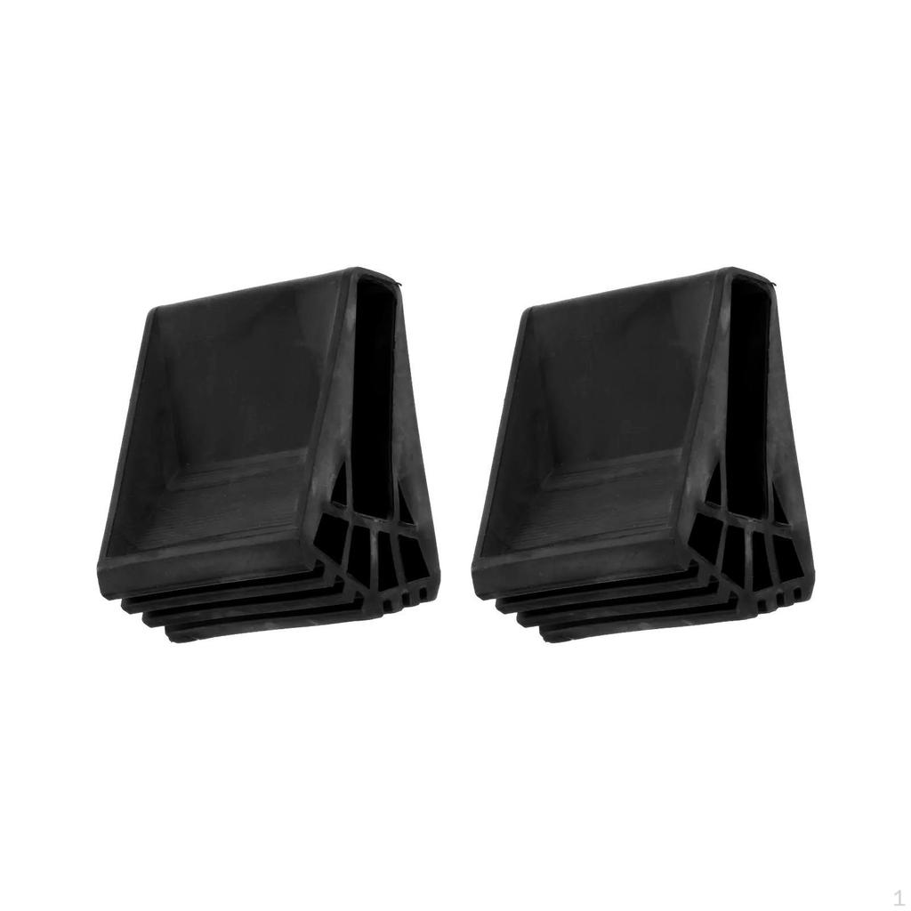 2 stk Stigebeskyttelse, Deksel, Allsidige Sklisikre Teleskopføtter, Trinn