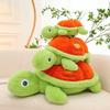 Cute And Cuddly Plush Toy Good Persimmon Turtle For Kids And Girls, Cartoon Style
