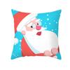 Cartoon Print Christmas Pillow Cover Office Sofa Cushion Pillow Cover Cross-border Home