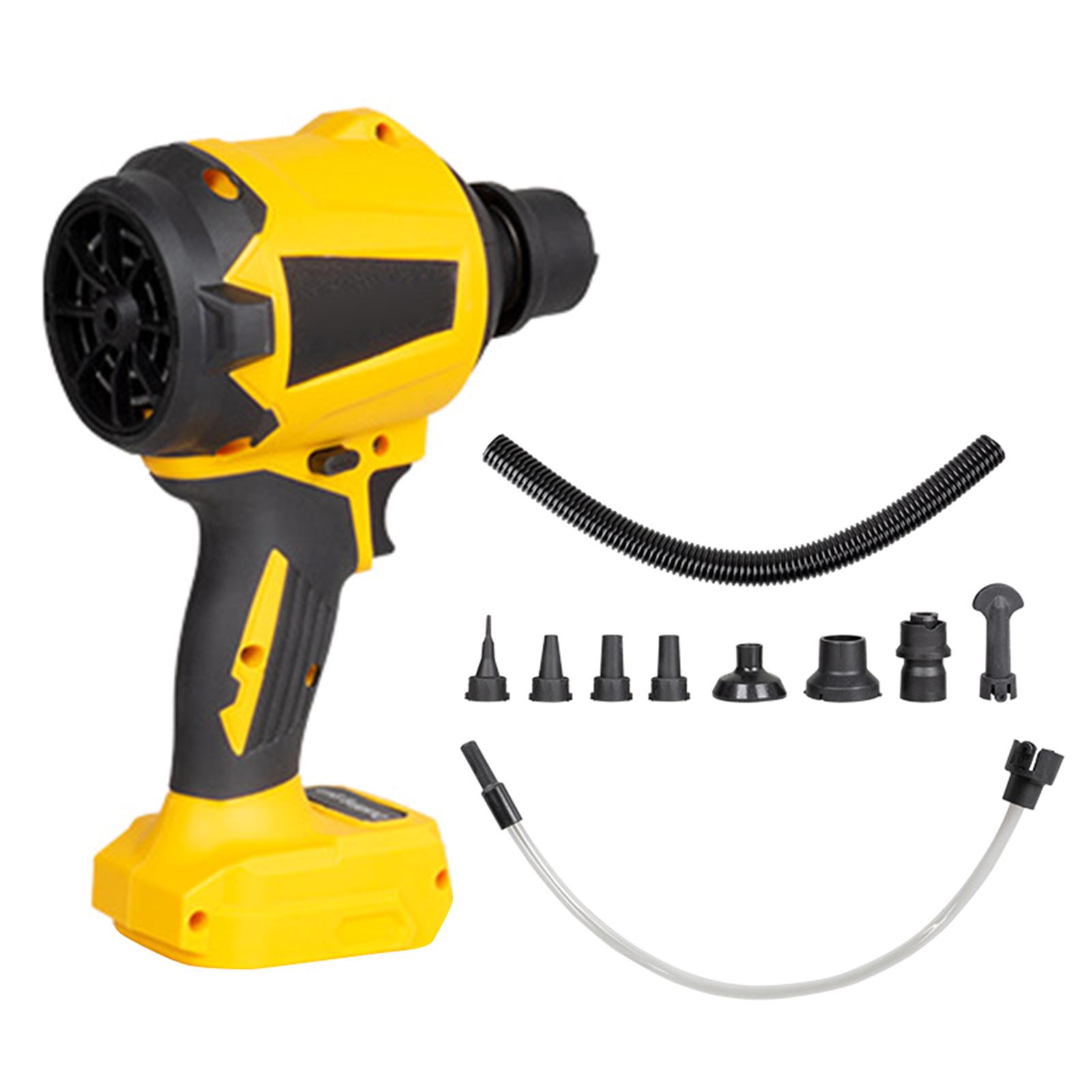 

Ручной беспроводной пылесос-воздуходувка и воздуходувка с 8 насадками, 1 шт. толстая гибкая трубка для очистки от пыли и мусора