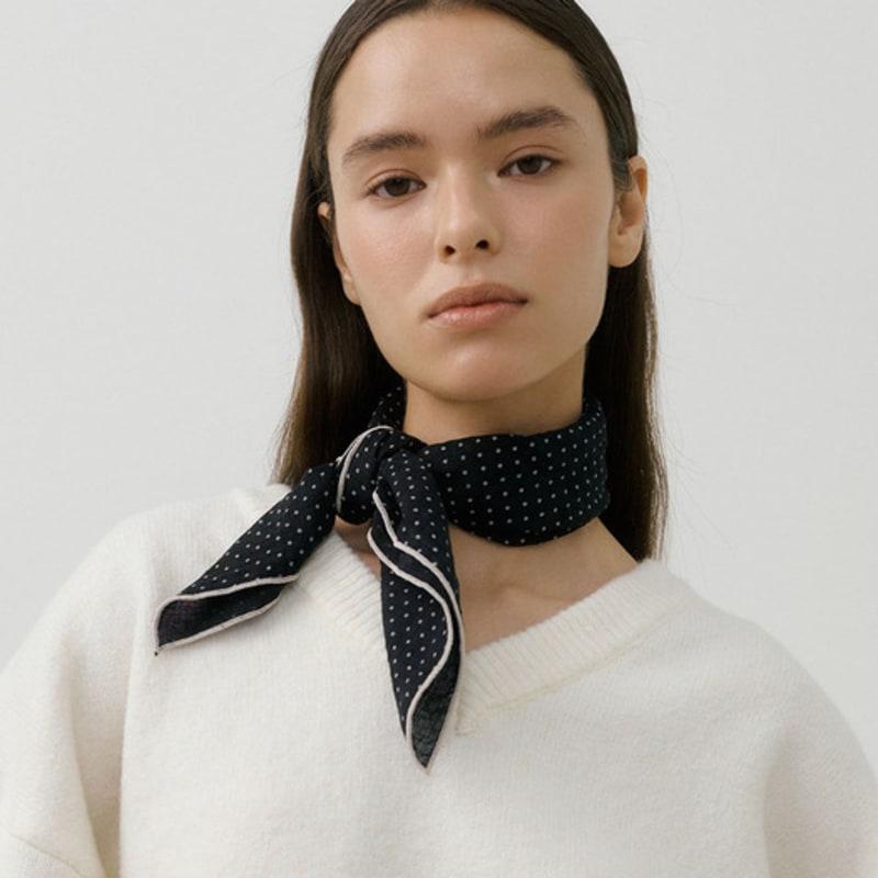 BB’DE SOLI’DE Dot Mini Scarf (2colors)