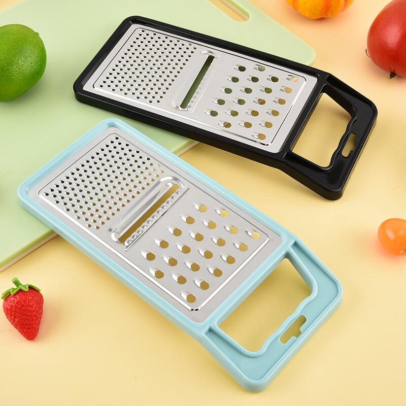 ZISIZ Stainless Steel 3-in-1 Peeler Slicer Grater