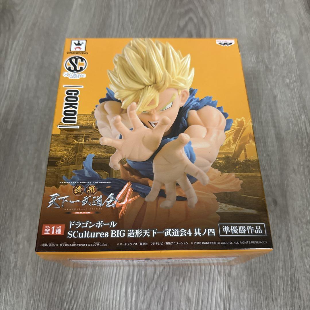 

[USED] Dragon Ball SCultures BIG Modeling Tenkaichi Budokai 4 Goku
