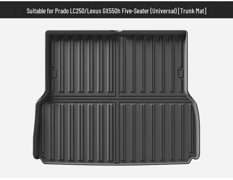 Eco-Friendly TPE Floor Mats & Trunk Mat for 2024 Lexus GX550H/Prado