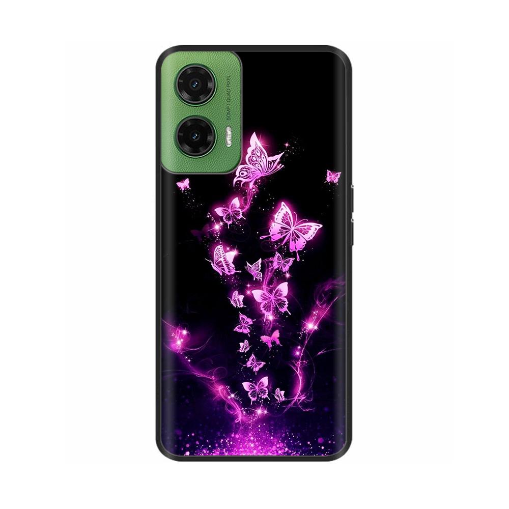 Für Motorola Moto G35 5G Hülle G 35 Niedlich Weiches Silikon Anti-Fall Hohe Qualität Schutzhülle für Moto G35 XT2433-5 MotoG35