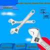 Yu 6-inch Heavy-Duty Adjustable Wrench