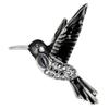 Yousheng Bird Brooch Realistic Flying Bird Colorful Rhinestone Decor Smooth Clothes Decoration Jewelry Anti-rust Colorfast Lady Dress Shirt Collar