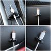 Charger Cable Organizer Clip Adhesive Car Cable Headphone Cell Phone Multifunctional Cable Car Interior Decor Accessories1-20Pcs
