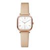 2025 New Roman Numeral Small Square Elegant Women Watch Two-Hand Semi-Waterproof Casual Business Watch