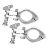 2pcs Steel Boat Hinged Upper Jaw Slide Marine Hardware Fittings Tip Style22mm 0.87in