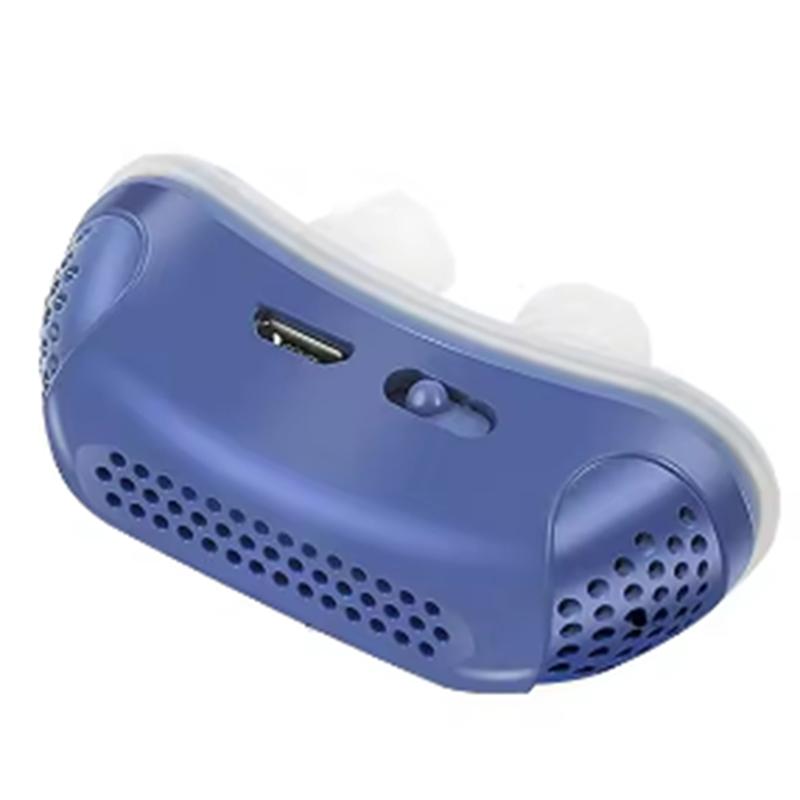 

LITE-Snore Reducing Electric Aid With Custom Wind Speed Settings - Blue Anti Snoring Solution синій