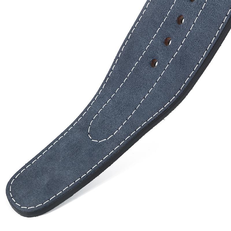 Kraft-Fitness-Gewichthebergürtel, tiefe Kniebeuge, hartes Ziehen, Kraftheben, Taillenschutz, Sporthebel und Protektoren aus Rindsleder zum Gewichtheben