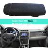 2 Layers Car Inner Dashboard Cover Dash mat Carpet Cape For Toyota Camry XV50 2012 2013 2014 2015 2016 2017 LHD RHD Sun Shade