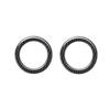 Stainless Steel Dashboard Air Vents Circles Decoration Cover Trim For Mercedes Benz E Class W212 2009-2015 Interior Accessories