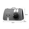 Pet Carrier Cat Breathable Space Capsule Protable Bag Puppy for Travel Outdoor