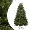 VidaXL Artificial Hinged Christmas Tree with Green Stand 180 Cm 357779