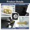 115V 60Hz W10185969 Dryer Timer Replacement for WPW10185969 1481698 PS11749824 7MWG45500SQ1 7MWG45500ST Mounting