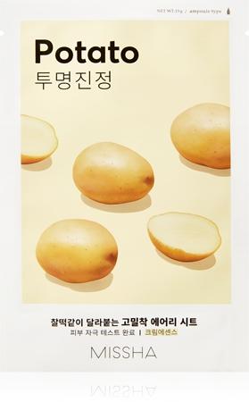 

Smoothing Sheet Mask for Glowing Skin TU прозрачный