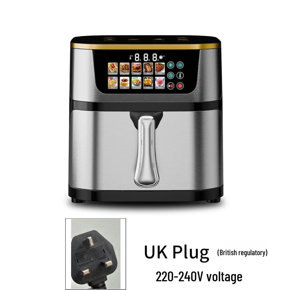Inteligentna frytkownica powietrzna ze stali nierdzewnej o dużej pojemności 10L/12L