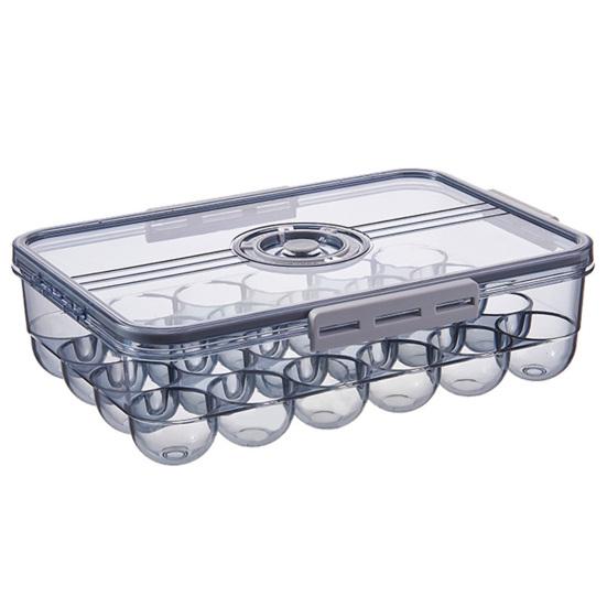 Sturdy 2 Colors High Quality Thicken Egg Holder Food Container Plastic Storage Box Egg Box
