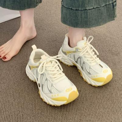 Dad Shoes 22 New Thick-soled Heightened Summer Mesh Breathable Shoes Sneakers
