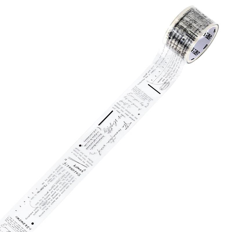 2M Retro Film Theme PET Tapes DIY Scrapbooking Collage Stationery Decor Journalling Materials Ins Adhesive Tapes