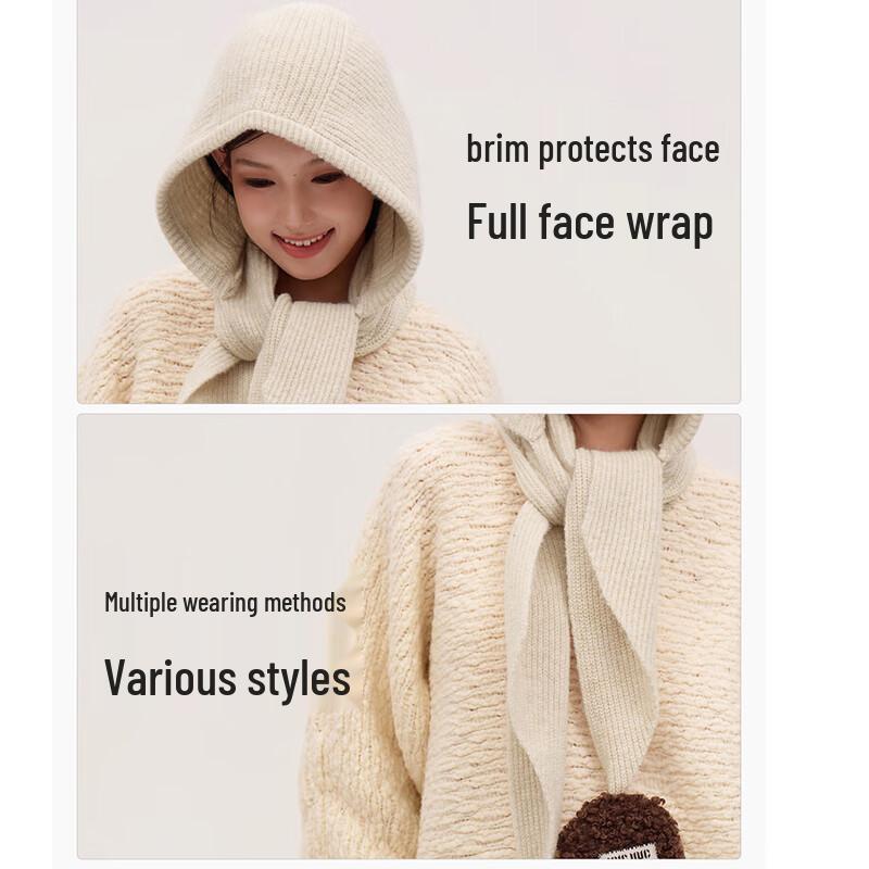 VVC Velvet Cloud Scarf Hat