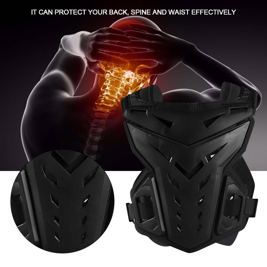 Durable Motorcycle Protector Jacket Biker Stunt Racing Armor Vest Guard Chest