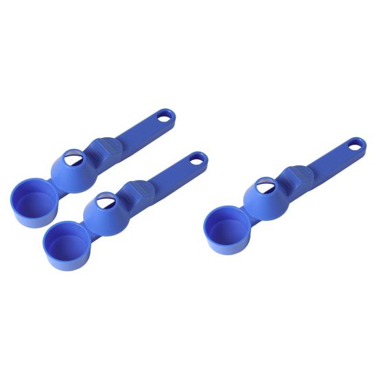 Coffee Spoon Funnel for Reusable K Type Cup Pods 2 Tablespoon Capacity Neat Tea Bag Filler Spoon Coffee Measuring Spoon for Ground Coffee Protein