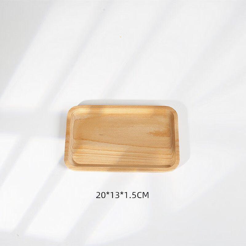 Jingbaodi Japanese Style Solid Wood Serving Tray