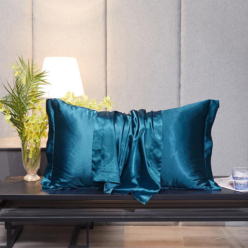 Silky Ice Satin Pillowcase - Imitation Silk