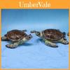 Marine Collection Turtle Figurine Resin Aquarium Mini Garden Decor For Gift Giving