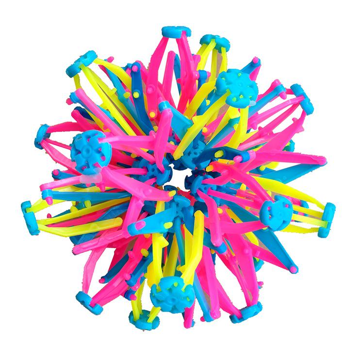 Children's Retractable Magic Blooming Toy Ball for Kindergarten Performances