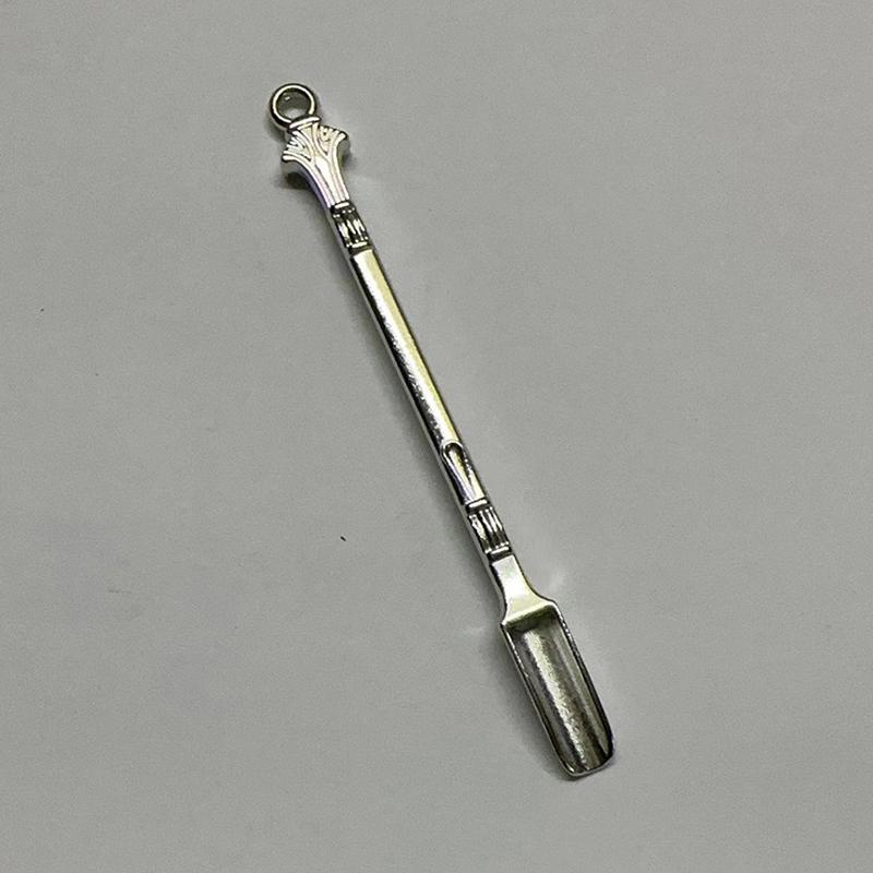 1Pc Metal Mini Shovel Spoon Medicine Spoon Micro Debugging Shovel Dessert Salt Teaspoon Mini Powder Spoon Kitchen Accessories
