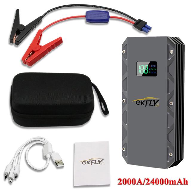 3000A Jump Starter Diesel Gasoline Car Battery Charger Starting Device Starter For Car 12V Emergency Power Supply Car