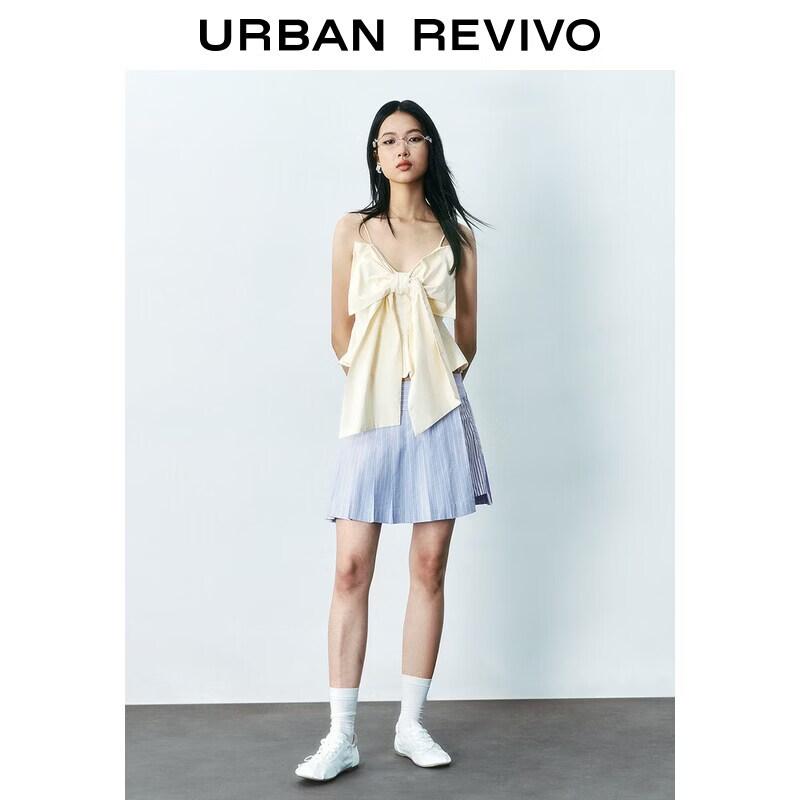 UR2026 Women s Pastel Bow Camisole S