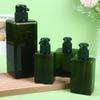 100-650Ml Square Bathroom Soap Dispensers Refillable Shampoo Shower Gel Holder Portable Travel Dispenser Empty Bath Pump Bottle