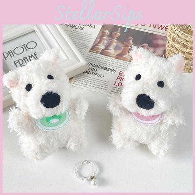 Entzückendes West Highland Terrier Plüschtier mit Geräusch Weiches kurzes Plüschmaterial