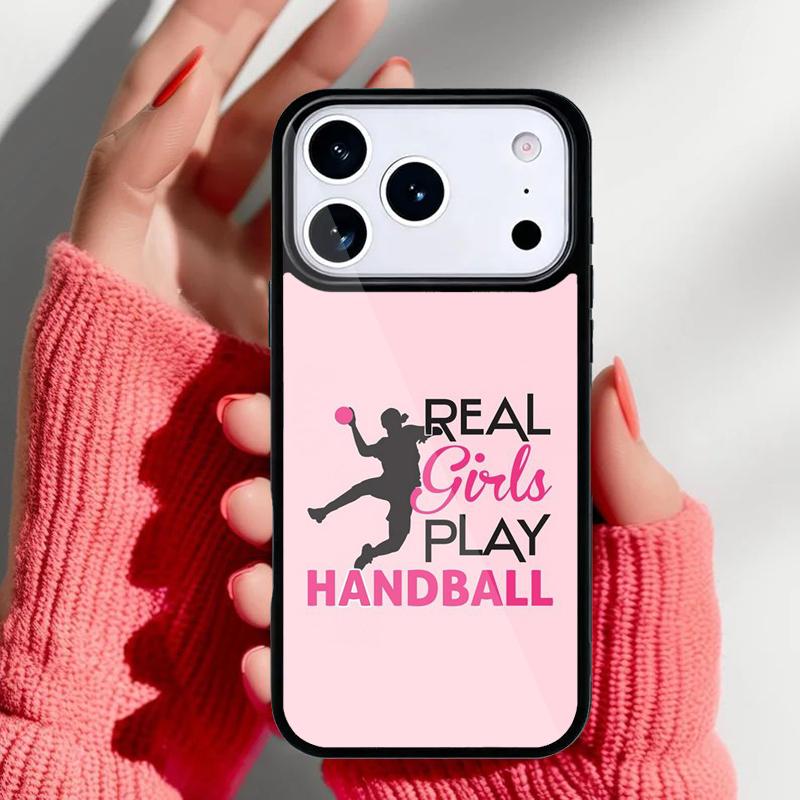 Handball Sport Phone Case for iPhone 17 16 15 14 13 Pro Max Back Cover for 12 11 Pro Coque