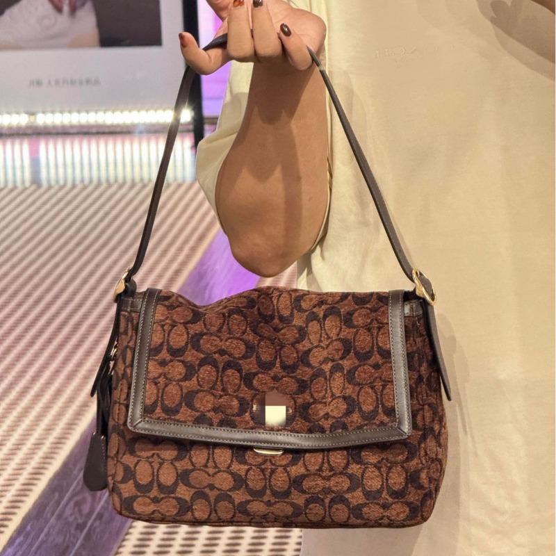 Borsa a conchiglia nuova per autunno e inverno, borsa a spalla singola, borsa messenger quadrata piccola retrò da pendolare, borsa da donna