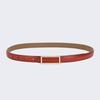 Thin Belt Women's Dress with Leather Small Belt Women's Style Korean Version Simple Matching Decorative Dress Student Belt Women