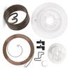 Recoil Starter Repair Kit for Bg86 Bg86c Bg56 Bg56c Sh86 Sh56 Handheld Leaf Blowers Durable Plastic Stainless Steel