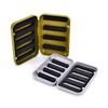 Waterproof Fishing Tackle Boxes Double Side Foam Fly Fishing Lure Bait Hook Case